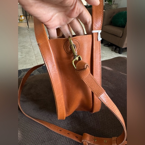 Madewell Sydney Crossbody top handle leather bag - Picture 6 of 17